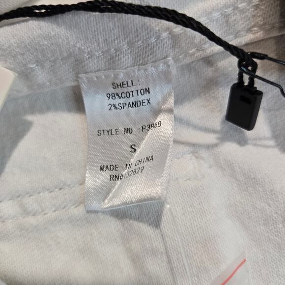 NWT Miou Muse Leopard Print Barrel Jeans Raw Hem High-rise Size S - Picture 12 of 12